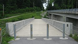 Putnam County Bridge č. 159, severní konec.jpg