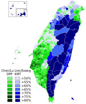 Mehrheiten nach Stadt- und Landgemeinden