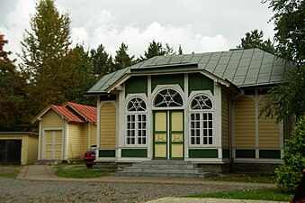 Chapelle du cimetière juif de Rahumäe.