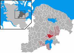 Kaart van Rathjensdorf