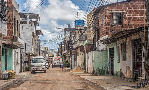 Recife Favela Detran street