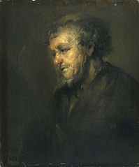 Study of an Old Man in Profile