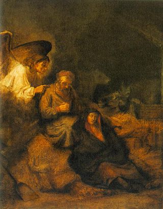 <i>Josephs Dream</i> (Studio of Rembrandt, 1650-1655)