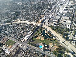 Aerial view of Reseda (2019)