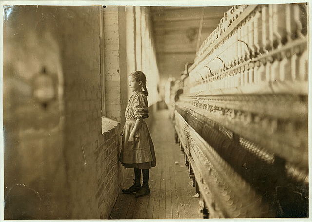 10-year-old factory worker in Lincolnton, 1908