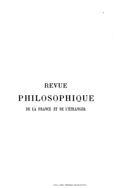 File:Ribot - Revue philosophique de la France et de l’étranger, tome 19.djvu