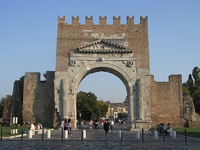 Augustusbogen / Aŭgusta arko / Arco di Augusto