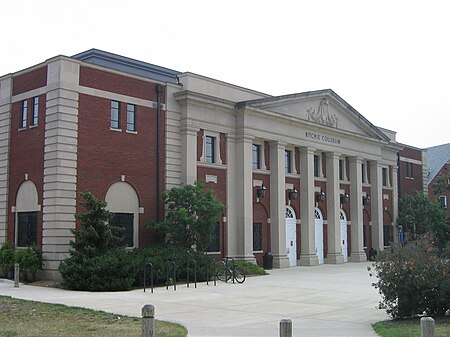 Ritchie Coliseum OUTSIDE