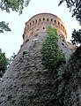 * Nomination Nuti's tower (1456). Part of the fortification of the Rocca Malatestiana (Cesena). This object is really difficult to photograph, because the tower (heading to north) is surrounded by an impervious forest, resting on a steep slope. However, the best time to photograph it is in the summer at sunset, when the sun can partially illuminate it, on the top. --Terragio67 21:53, 25 November 2022 (UTC) * Promotion  Support Good quality. --Tagooty 01:05, 26 November 2022 (UTC)