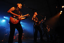 Rock Band Hinder on stage.jpg