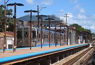 Rockwell station Chicago "L" station