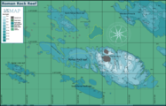 Roman Rock Reef map