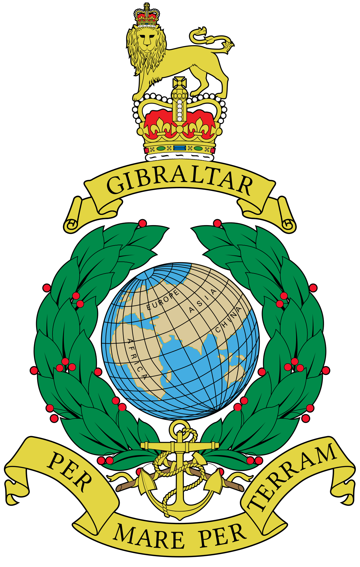 british royal navy insignia