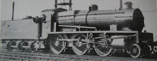 South Eastern and Chatham Railway official photograph of Maunsell N1 prototypoe No. 822 in 1922