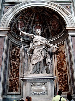 Gianlorenzo Bernini: Longin v bazilice sv. Petra