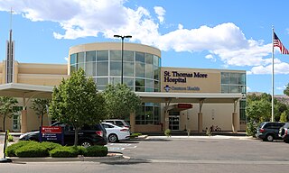 <span class="mw-page-title-main">Saint Thomas More Hospital</span> Hospital in Colorado, United States