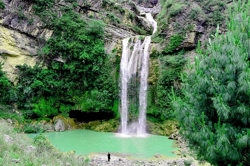 File:Sajikot Waterfall, Havelian.jpg