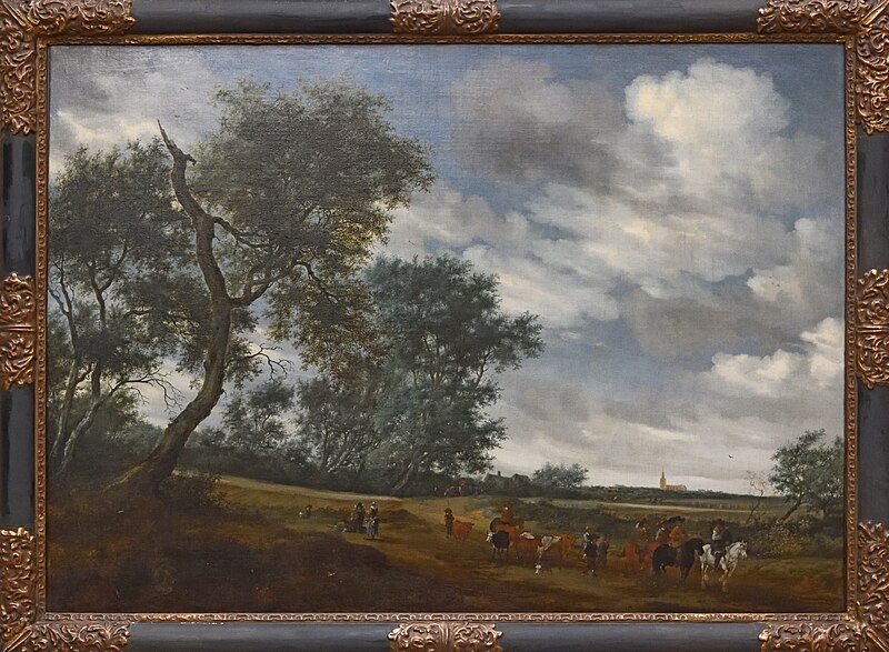 File:Salomon van Ruysdael Dutch landscape with robbery 1656 Gemäldegalerie Berlin 9393.jpg