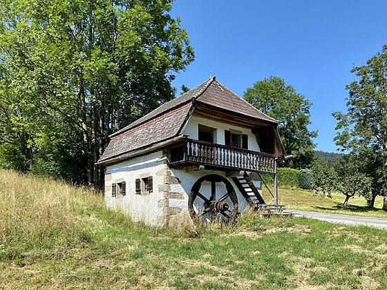 “Leinölpresse in Schwarzenberg” von Funke