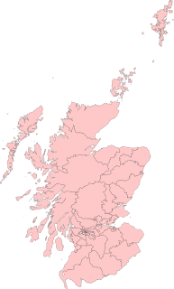 Scottish Westminster constituencies 1950 to 1955