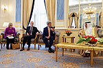 Thumbnail for File:Secretary Kerry Speaks With King Hamad bin Isa Al Khalifa of Bahrain at the Outset of a Welcoming Reception in Manama (26291112015).jpg