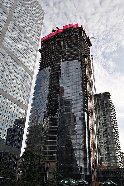 File:Shangri-La Toronto construction June 2011.jpg