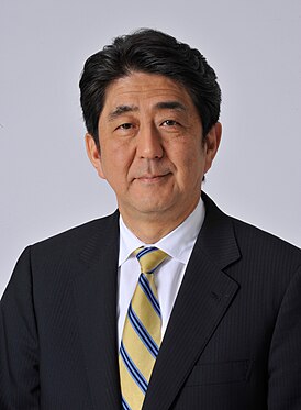 Shinzo Abe nel 2015