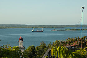 Ship in the Tanga Bay.jpg