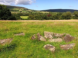 Site of Navio Roman Fort at Brough-on-Noe Site of Navio Roman Fort at Brough in July 2020.jpg