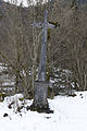 Une croix de 1830 à Sixt-Fer-à-Cheval : Cette croix a été érigée en 1830 par Jean Barbier et restaurée par Jean Claude Richard Barbier en 1874.}}