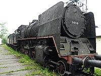 Skansen w Chabówce - lokomotywa Tv37 17.JPG