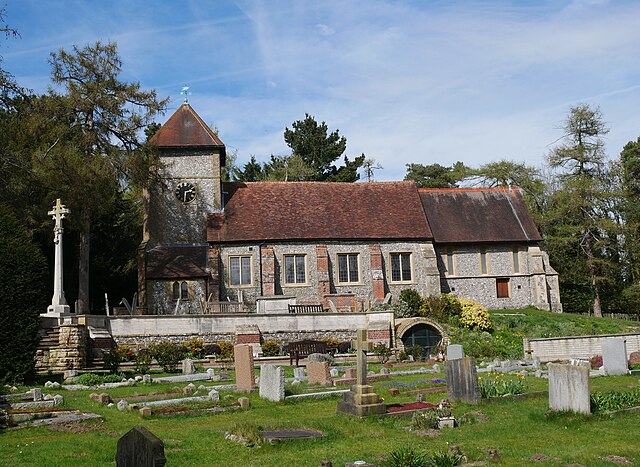 The Church of Saint Giles in Farnborough