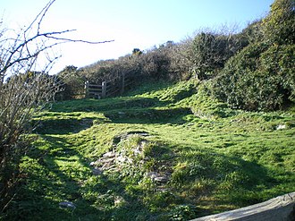 Ruins of St Michael's chapel, Lammana (on the mainland) St Michael chapel, Lammana - geograph.org.uk - 1106426.jpg