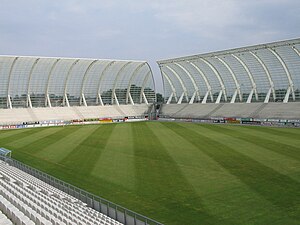 Der Innenraum des Stade de la Licorne (2005)