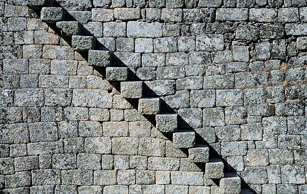 Stairway in Mosanto Castle