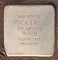 Gerda Lagus, Corneliusstraße 26A, Berlin-Lankwitz, Deutschland