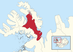 Staðsetning Strandabyggðar