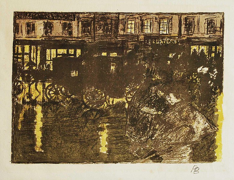 File:Street on a rainy evening 1899.jpg