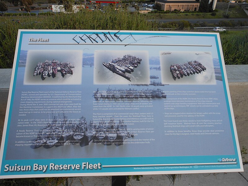 File:Suisun Bay Reserve Fleet, Benicia, California - 13407839703.jpg