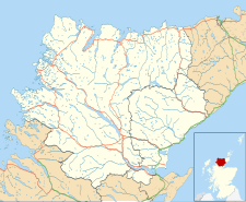 Sutherland UK location map.svg