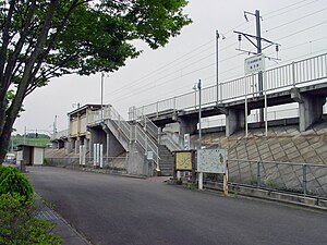 车站出入口（2003年7月）