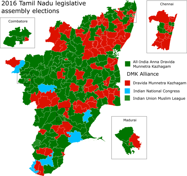 File:Tamil Nadu assembly election 2016 results.png