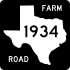 Farm to Market Road 1934 marker 