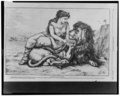 The British lion disarmed - McLoughlin R(?) sc. ; Th. Nast. LCCN2001699892.tif