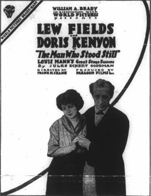 Advertisement for The Man Who Stood Still (1916)