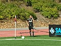 FC Gold Pride forward Tiffeny Milbrett at the 2010 WPS Championship at Pioneer Stadium in Hayward against the Philadelphia Independence. Marta scored a goal, had two assists, and earned MVP honors in the the Gold Pride's 4-0 victory.