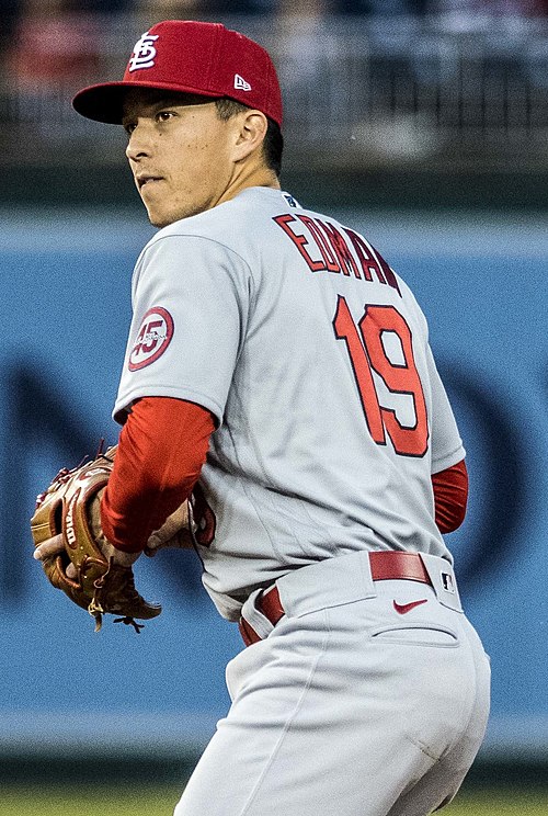 Edman with the Cardinals in 2021
