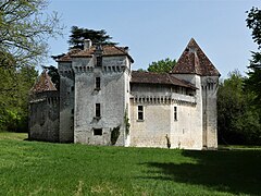 Le château de Caussade.