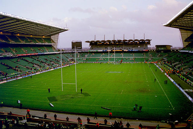 The South Stand before redevelopment, April 2004