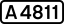 UK road A4811.svg